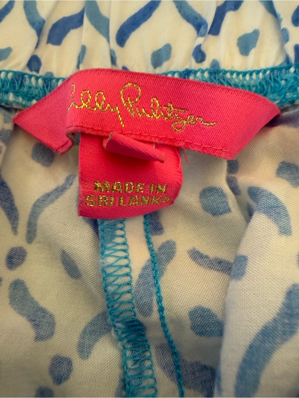 Lilly Pulitzer Womens Bal Harbour Palazzo Pants Multicolor Size Medium - Picture 4 of 8